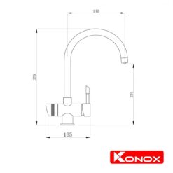 Vòi rửa bát Konox